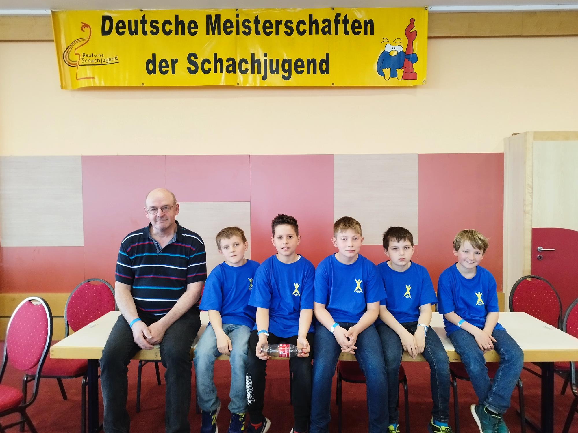 Die Schachmannschaft der Meisterschaft